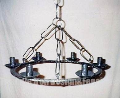 custom iron chandelier for home decor